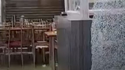 होटल में दिनदहाड़े गोलीबारी, वीडियो सीसीटीवी में कैद