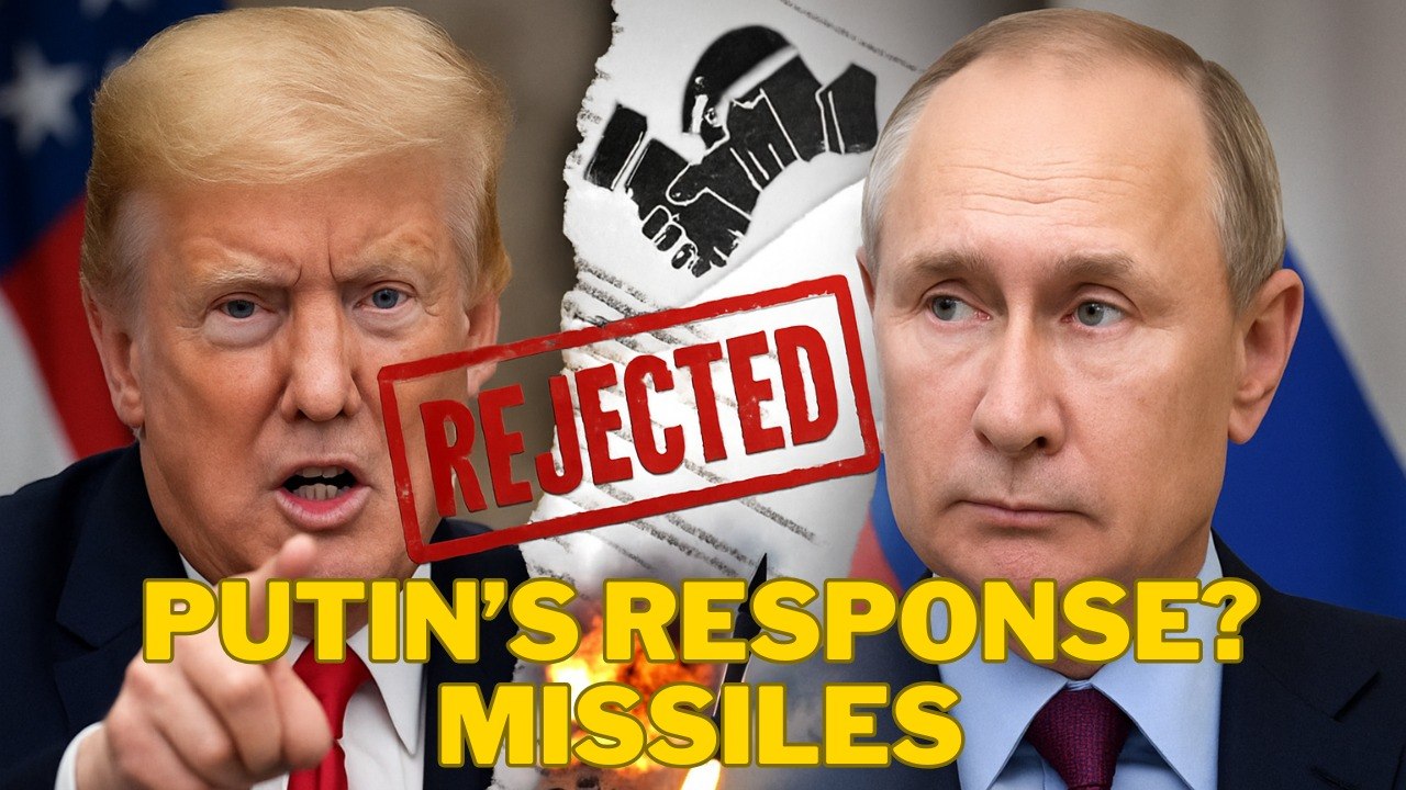 Trump Tried Peace… Putin Sent Missiles Instead