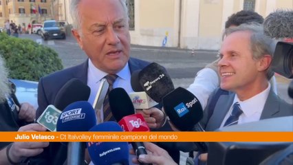 Velasco "Gruppo azzurre facile da gestire, non trovate difficoltà"