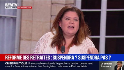 Crise politique: "Nous revendiquons Matignon" avec la gauche sans LFI, déclare Raquel Garrido, co-fondatrice du mouvement de L'Après
