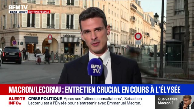 Marschall Truchot : Entretien crucial en cours à l'Élysée entre Macron et Lecornu - 08/10