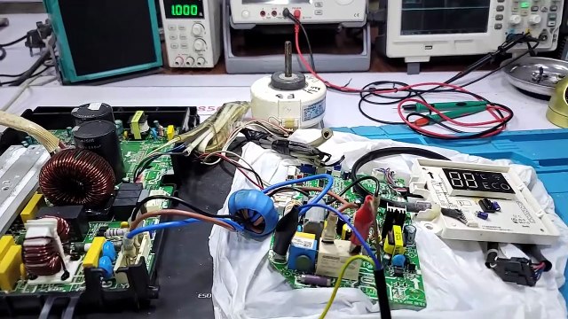 Dawlnce PEL Orient Dc inverter ac P4 error code outdoor pcb Dc inverter ac pcb Repairing course #530