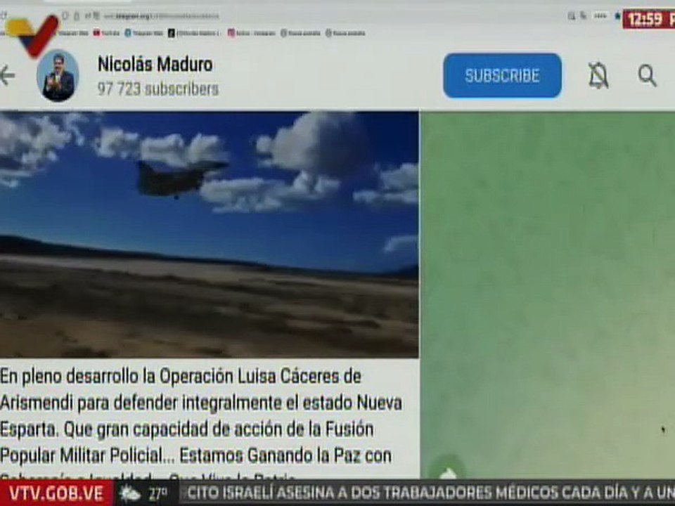 Presidente Nicolás Maduro: Estamos ganando la Paz con soberanía e igualdad