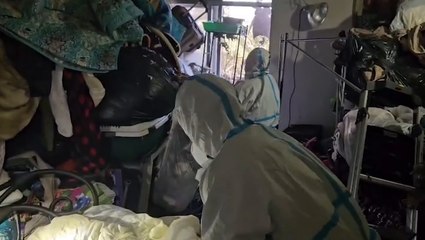 Inside the gross hoarder home where 13 animals were rescued after being abandoned