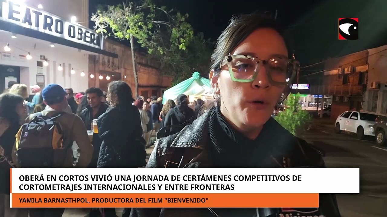 Oberá en Cortos vivió una jornada de competencia con cortometrajes internacionales y regionales