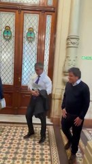 Manes denunció amenazas de Martín Menem