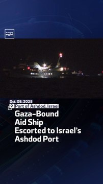 Gaza-Bound Aid Ship Escorted To Israel’s Ashdod Port