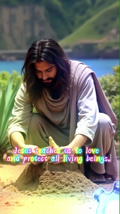 🌿 Jesus Loves and Saves All Animals | Message of Compassion and Care 🕊️