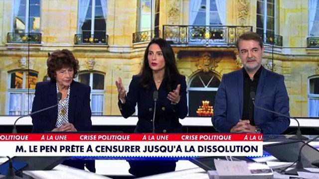 Punchline - Marine Le Pen prête à censurer jusqu'à la dissolution