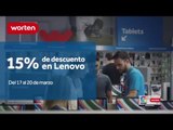 Worten Lenovo 15% de descuento. Marzo 2016