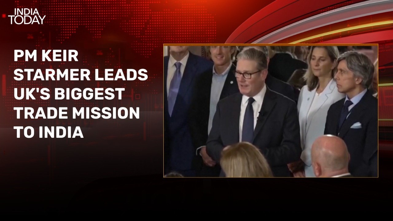 British PM Keir Starmer in Mumbai on two-day visit, Pak Minister warns of war with India