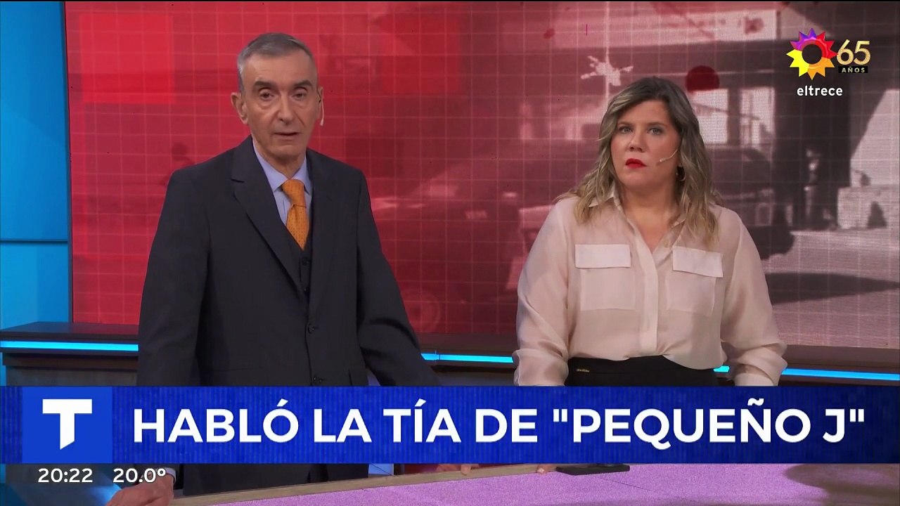La tía de Pequeño J se ofreció a colaborar con la investigación