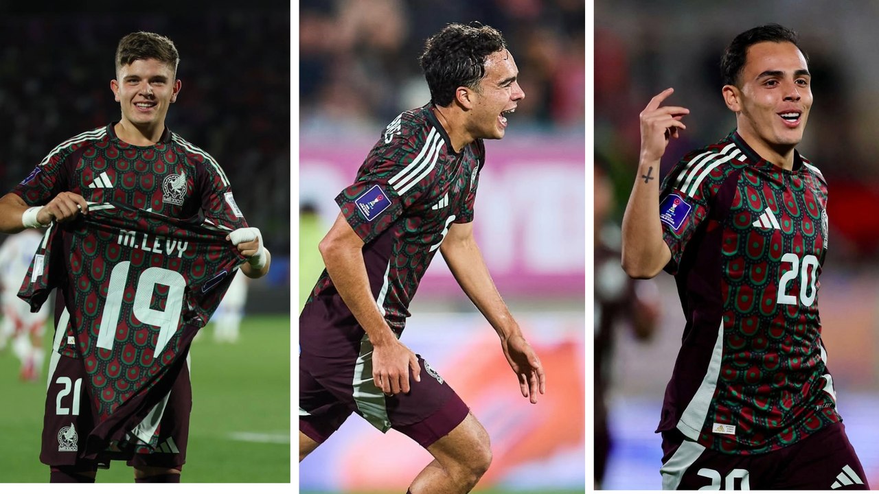 Selección Mexicana Sub-20: Tahiel Jiménez, Iker Fimbres y Hugo Camberos comparten la reacción de sus anotaciones ante Chile