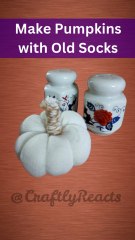 DIY Pumpkin from Old Socks 🎃 | No-Sew Fall Decor 🍁 | Easy Home Decoration Craft 2025   ---  📝  🎃 Turn old socks into beautiful pumpkins! This easy, no-sew DIY pumpkin craft is perfect for fall decoration, Halloween decor, Reacts | DIY videos | crafts