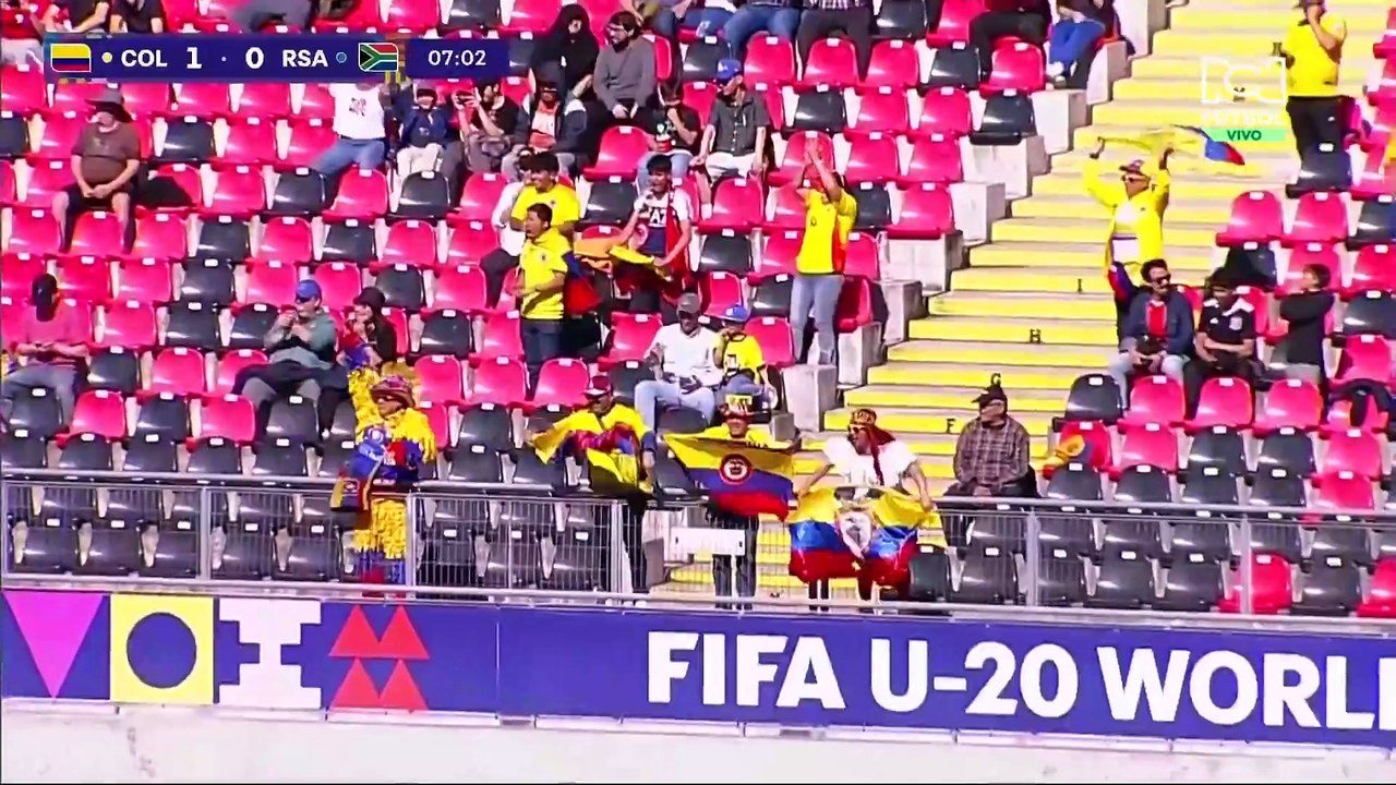 Gol de Colombia 1 - Sudáfrica 0