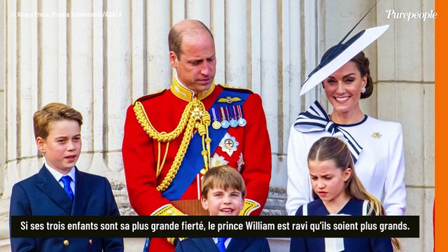La paternité n'est pas toujours facile, même pour le prince William : le mari de Kate Middleton évoque ces moments délicats avec leurs 3 enfants