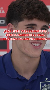 La confesión de Cubarsí sobre la Champions y el Mundial