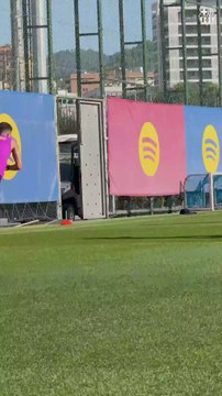 El Barça continua entrenando en el parón de selecciones