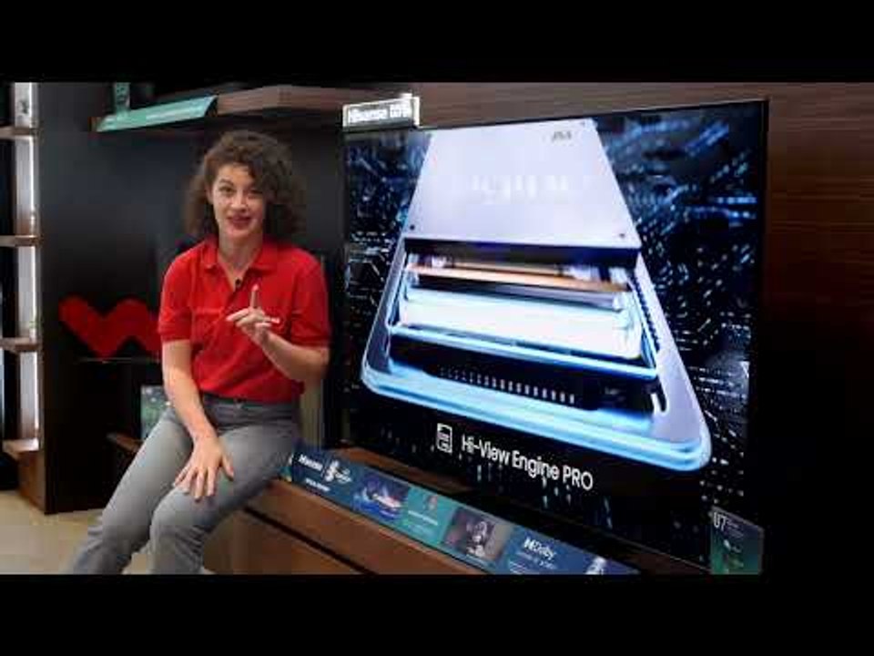 TV ULED MiniLED U7 de Hisense