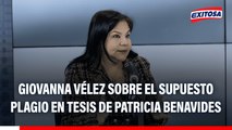 Abogada denuncia que Patricia Benavides plagió cerca de 30 páginas de un artículo suyo: 