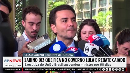 ALIADO? Sabino diz que fica no governo Lula e rebate Caiado