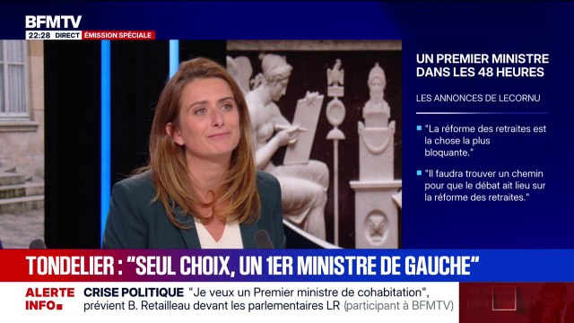 Un Premier ministre de gauche? Les Écologistes ne se défileront pas , assure Marine Tondelier