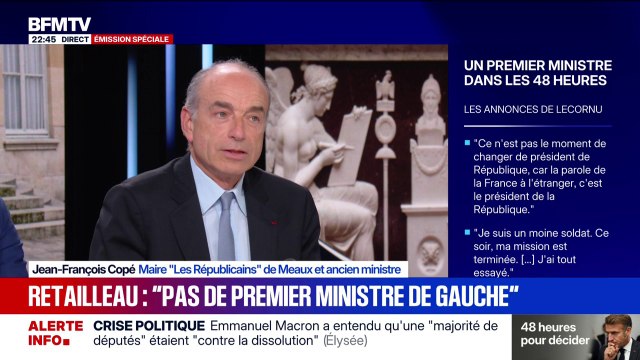 Pour Jean-François Copé, maire LR de Meaux et ancien ministre, Emmanuel Macron est un colosse aux pieds d'argile
