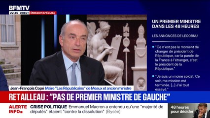Pour Jean-François Copé, maire LR de Meaux et ancien ministre, Emmanuel Macron est "un colosse aux pieds d'argile"