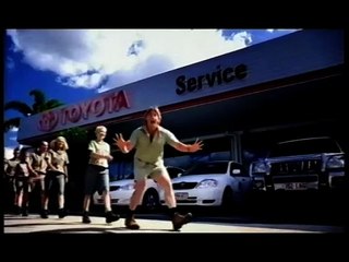 Toyota Australia commercial 2005 with Steve Irwin
