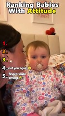 Ranking Babies With Attitude
