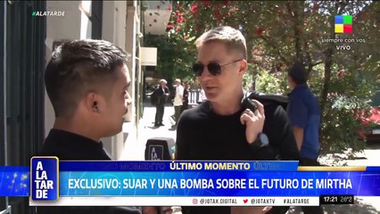 ADRIÁN SUAR: "Todavía no puedo confirmar a Mirtha para 2026"