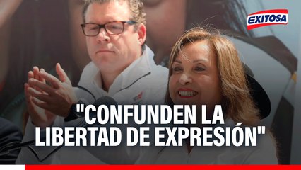 Morgan Quero asegura que Dina Boluarte es víctima de violencia por parte de la prensa: "Confunden la libertad de expresión"