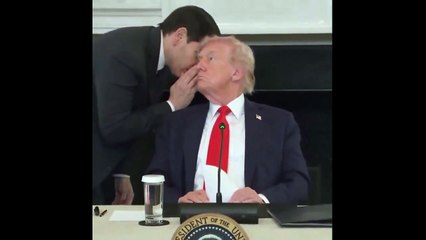 Rubio kulağına fısıldadı, Trump tarih verdi: Ortadoğu'ya gidebilirim