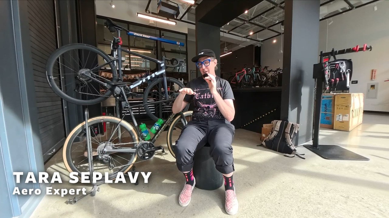 Tara On Lightweight Bikes
