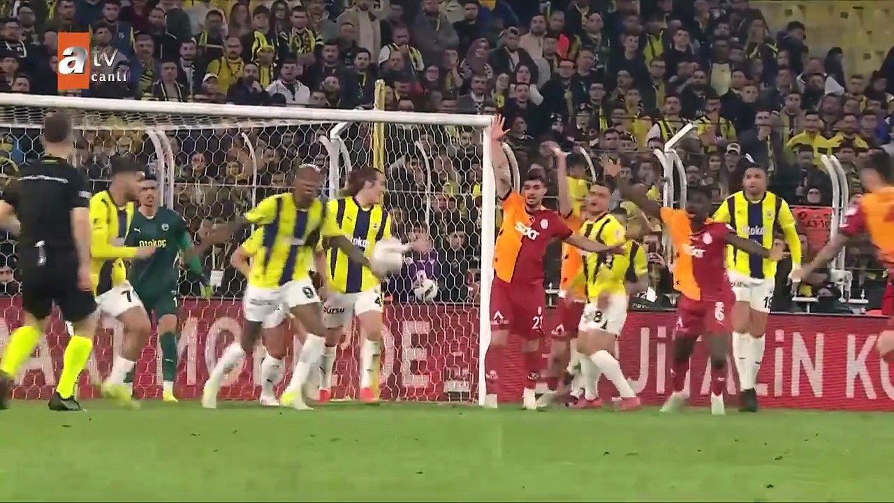 Galatasaray 2 - 1 Fenerbahçe _ Ziraat Türkiye Kupası Çeyrek Final Maçı