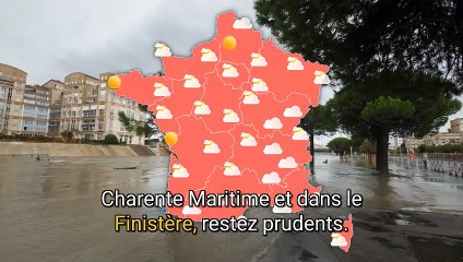 Bulletin météo France du jeudi 09 octobre 2025