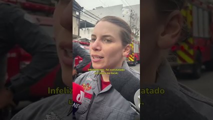 Morre funcionária que ficou sob escombros após desabamento no restaurante Jamile #shorts