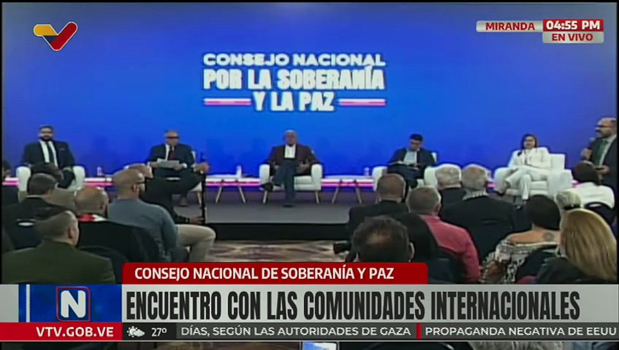 Instalan el Consejo Nacional de Soberanía y Paz capítulo Comunidades Internacionales