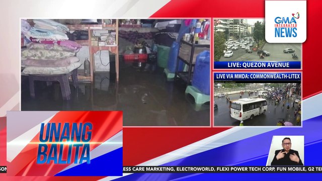 Ilang bahagi ng bansa, naperwisyo muli ng bahang dulot ng malakas na ulan | Unang Balita