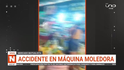 JOVEN SE SALVÓ DE PERDER DOS DEDOS