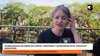 Filmar Música en Oberá en Cortos: identidad y vanguardia en el videoclip argentino