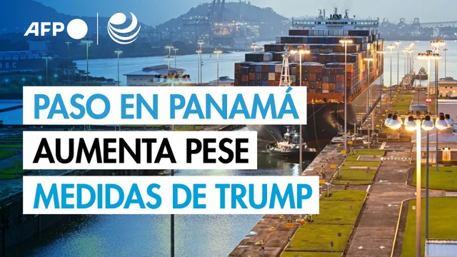 Crece tránsito de buques en el canal de Panamá pese a aranceles de Trump