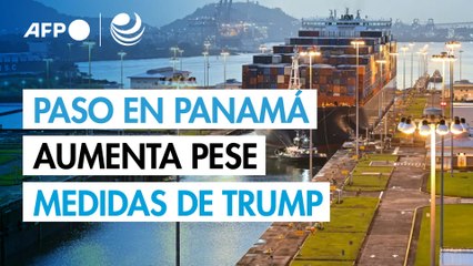 Crece tránsito de buques en el canal de Panamá pese a aranceles de Trump