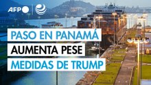 Crece tránsito de buques en el canal de Panamá pese a aranceles de Trump