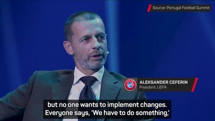 'Unpredictability is why we watch football' - Ceferin hails new Champions League format