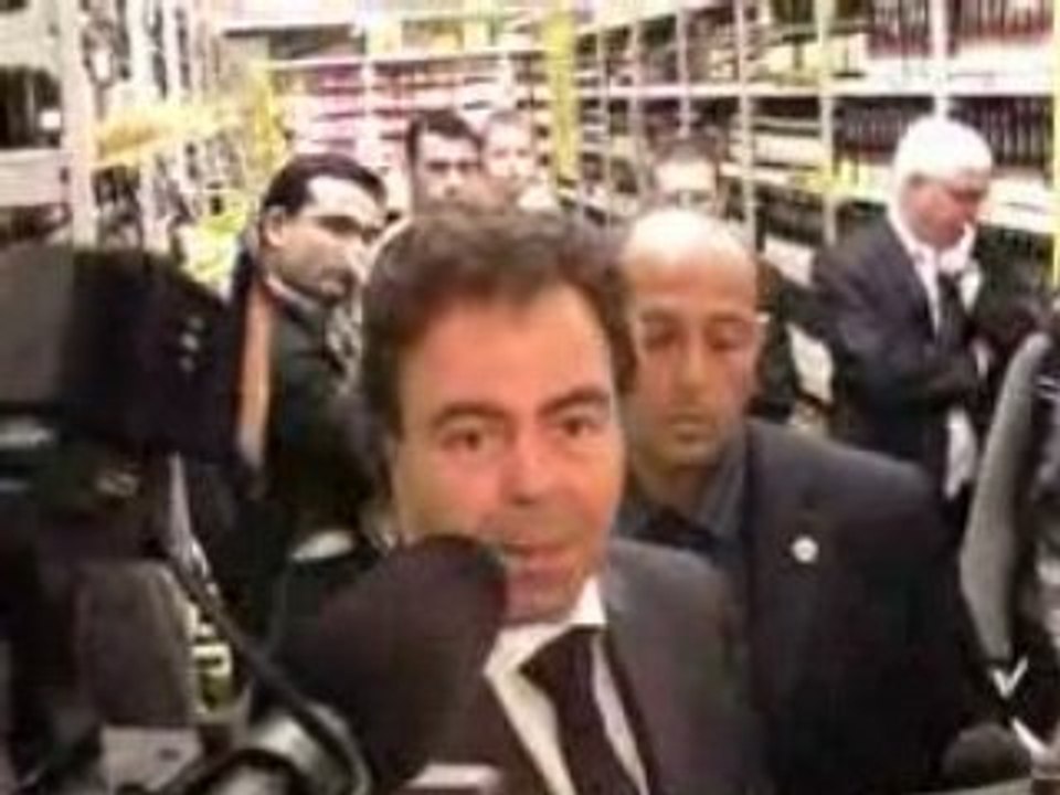 Déplacement Chatel Supermarché allemand