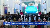Momen Presiden Prabowo Lantik Akhmad Wiyagus Jadi Wamendagri di Istana Kepresidenan | SAPA PAGI