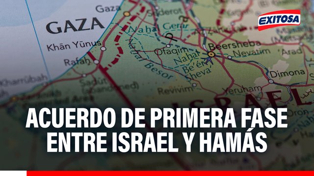 Acuerdo de primera fase entre Israel y Hamás pondría fin a la guerra en Medio Oriente