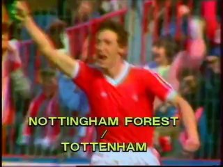 NOTTINGHAM FOREST - TOTTENHAM - 1983 - SAISON 1982/1983 -