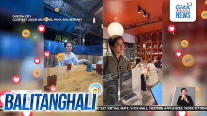 Pagsasalita ng lalaki na parang mic na may echo, kinaaaliwan | Balitanghali